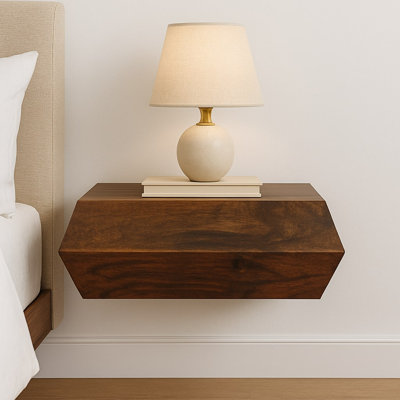 45cm W Solid Wood Bedside Table