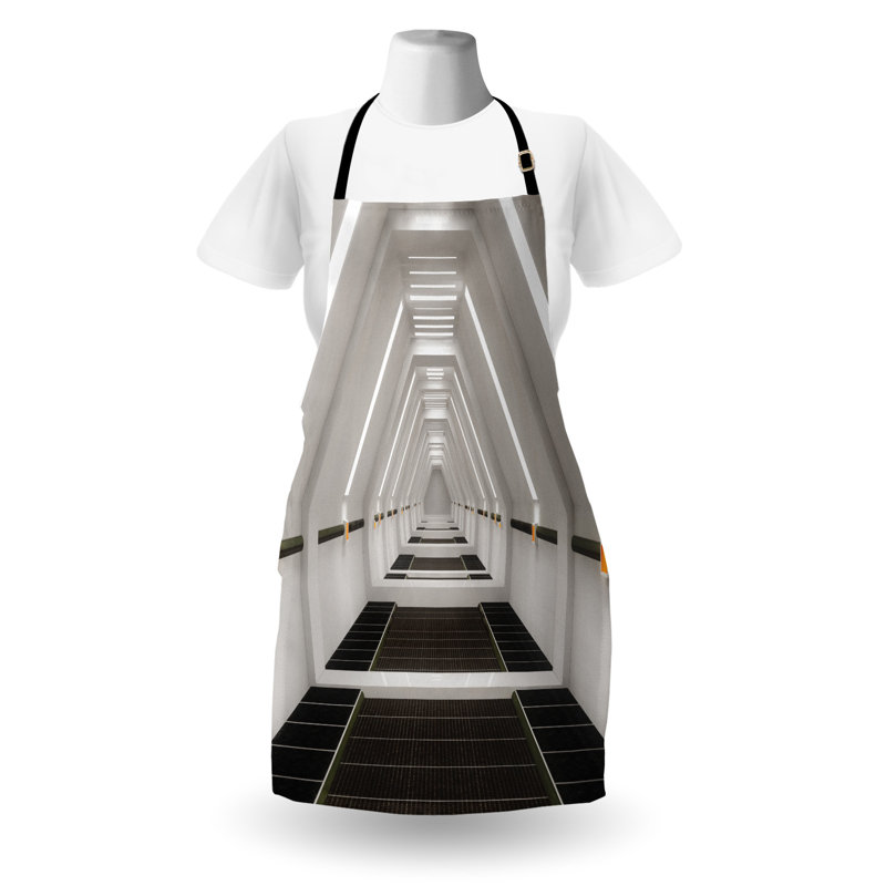 No Pattern Bib Apron