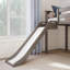 Lit mezzanine simple en bois massif Kincer-611625429