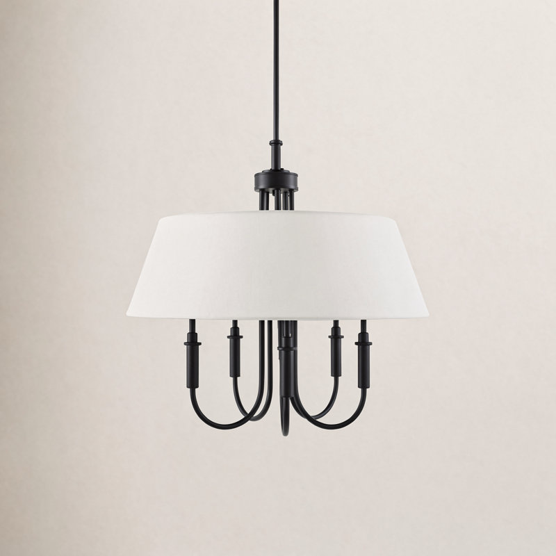 Kittleson Chandelier, Matte Black