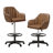 Bhavjot Swivel Adjustable Height Stool-614116983