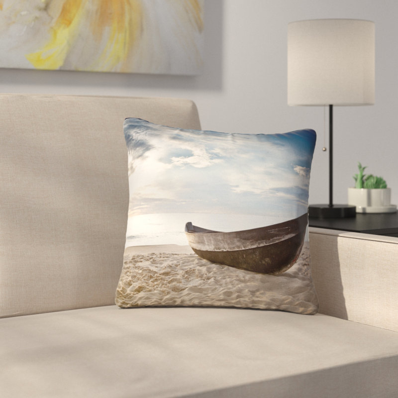 Coussin de photographie en mer pour bateau mer old pêcheur, 16 po x 1 po