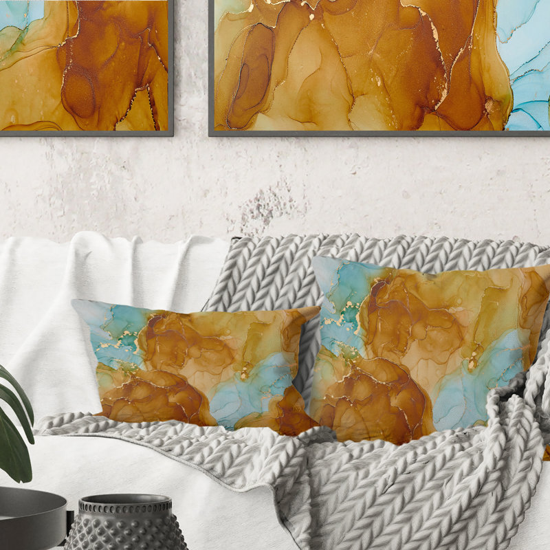 Coussin Brown, 16 po x 16 po
