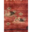 Tapis unique rouge / doré 2 pi 7 po x 4 pi 7 po One-of-a-Kind