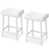 White Seat/White Frame