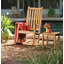 Classic Outdoor Square Teak Side Table-2074255581