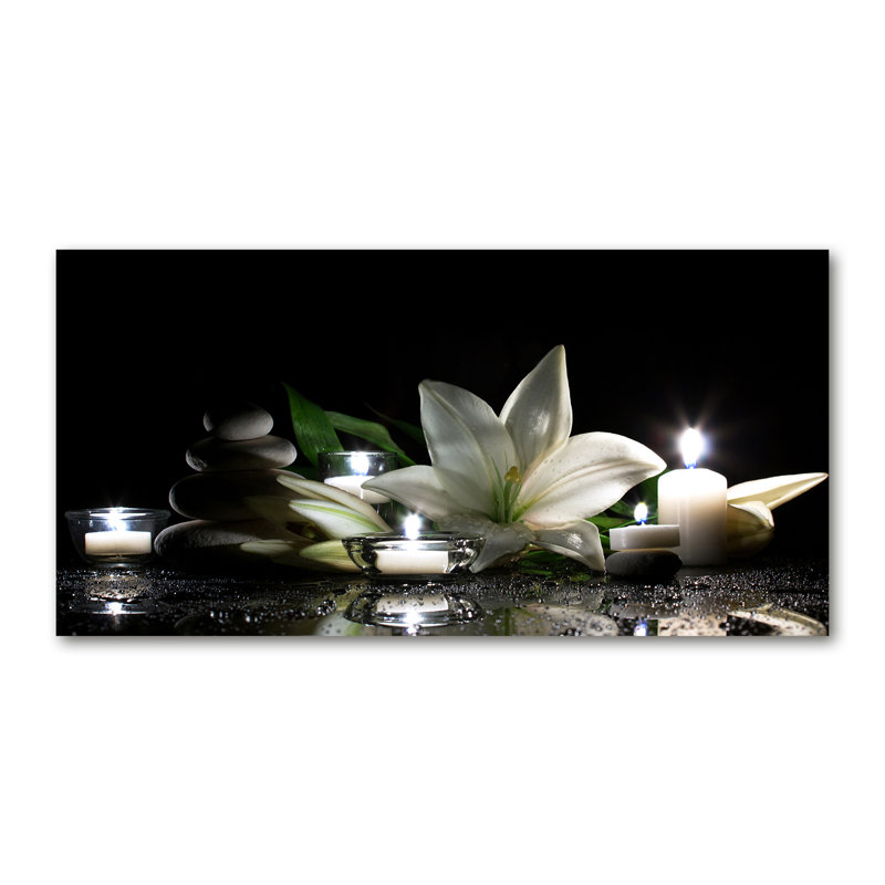 White Lily - No Frame Print on Canvas