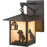 Rustic Lodge 1 - Light Outdoor Wall Lantern