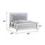 Lit rembourré Sterling en bois Sterling-1759628200-1759628205