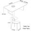 Table de salle à manger de style minimaliste de luxe-112707831-112707826