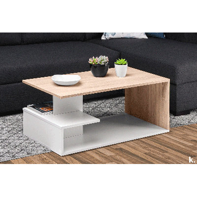 Messinger Floor Shelf Coffee Table