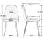 Walpole Modern Upholstered Faux Leather Dining Chair-1302640119