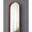 9.5" X 47.2" Decorative Wall Mirror With Elongated Oval Frame