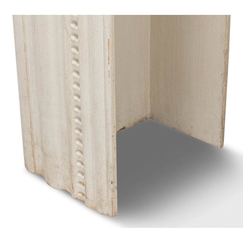 Mantel 72'' W Console Table, White