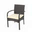 Fauteuil club d'extérieur en rotin d'osier-199886677
