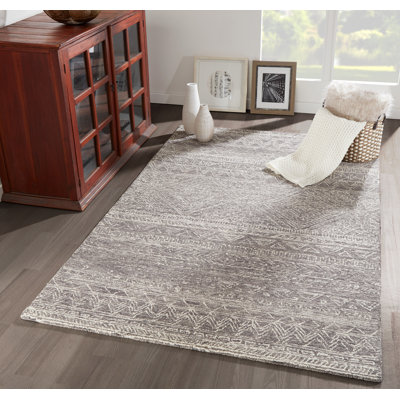 Adhley Wool Geometric Indoor Rug