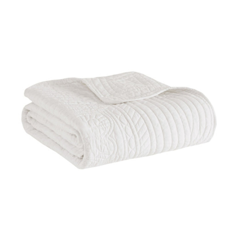 Couverture douce et confortable, Blanc