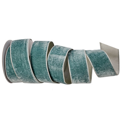 Ruban arrière en velours de viscose 2,5 po X10Y