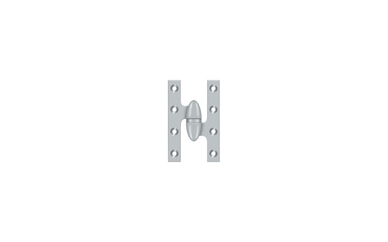 Hinge, Left Hand, Brushed Chrome