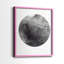 Graphite Moon I-Premium, reproduction encadrée prête à accrocher - aucun clou requis - aucun clou requis-108039036-108039041