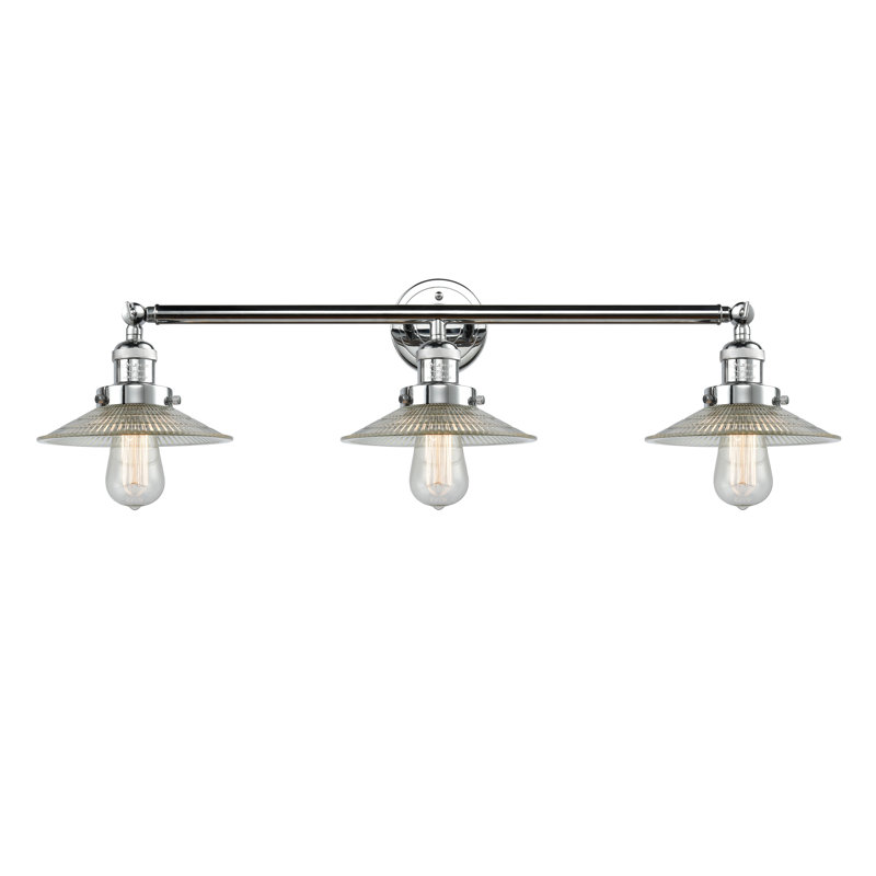 Éclairage pour salle de bain 3 lumières Miramontes, Bronze huilé