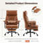 Grande et grande chaise de bureau-123864350