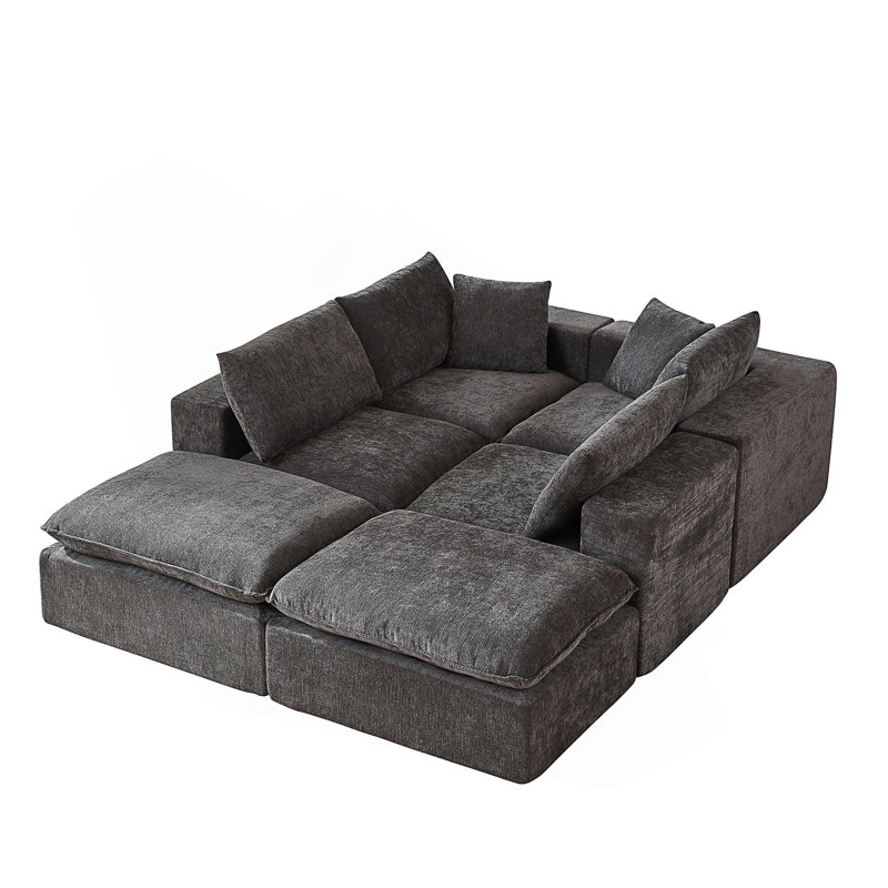 Modern Chenille Cloud Sofa