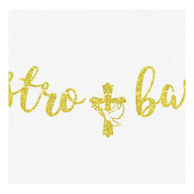 Pink Glitter Taco Party Banner