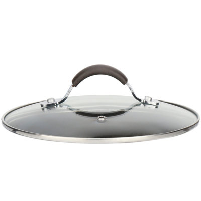 Nutrichef Dutch Oven Pot Lid - See-Through Tempered Glass Lids (Works With Model: NCCW11PUR)