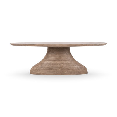 Amra Oval Solid Wood Dining Table