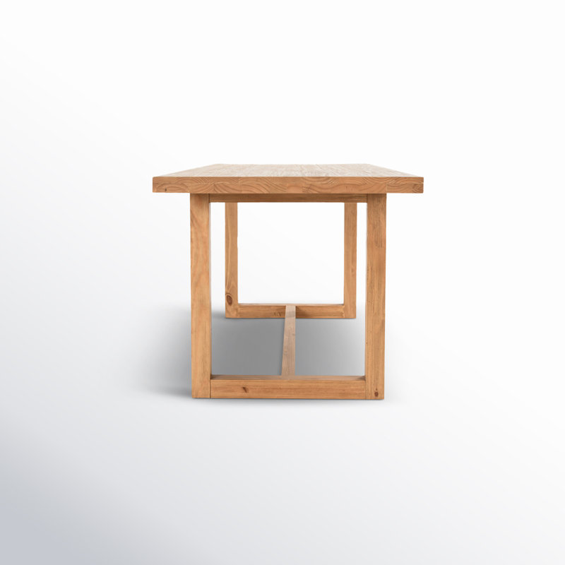 Fenmore 70" Dining Table Natural, Natural Brown