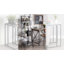Table de bout en métal Amald 19 x 12 x 27 brun noyer-1645073284