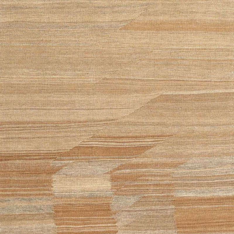 Tapis brun contemporain, Carré 7 pi