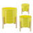 Ramer Planter Ceramic and Stoneware with Wooden Stand-770724191-770724185