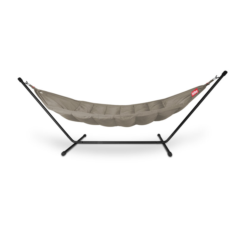 Headdemocks Deluxe Hammock with Stand, Taupe