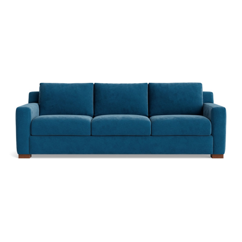 Catalina Sofa (95"), Performance Velvet - Denim