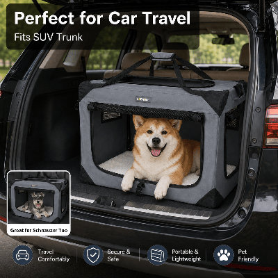 Steel Pet Soft-Sided Crate