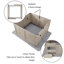 Boîte de mise bas Unipaws pour chiens, enclos de petite taille, enclos pour chiots-91218963-91218962