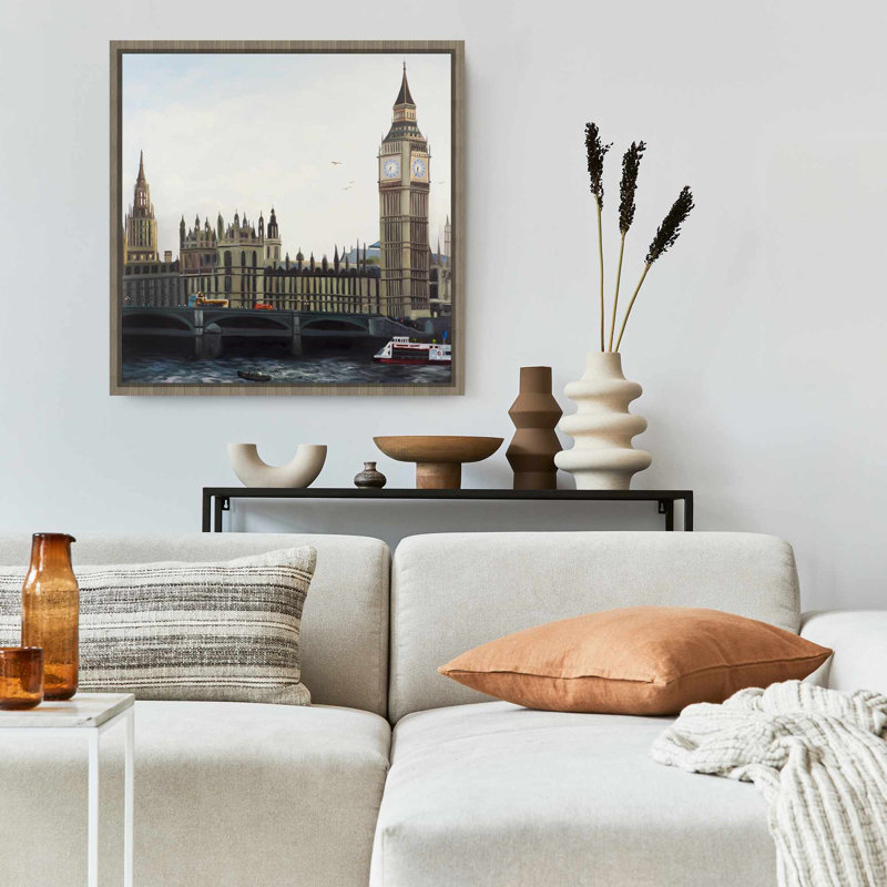 Toile d'horloge Big Ben - architecture, décoration de chambre à coucher