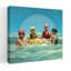 «Summer Beach Game Playful Retro»-129146665