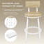 Annik Counter Stool with Metal Frame-108809393