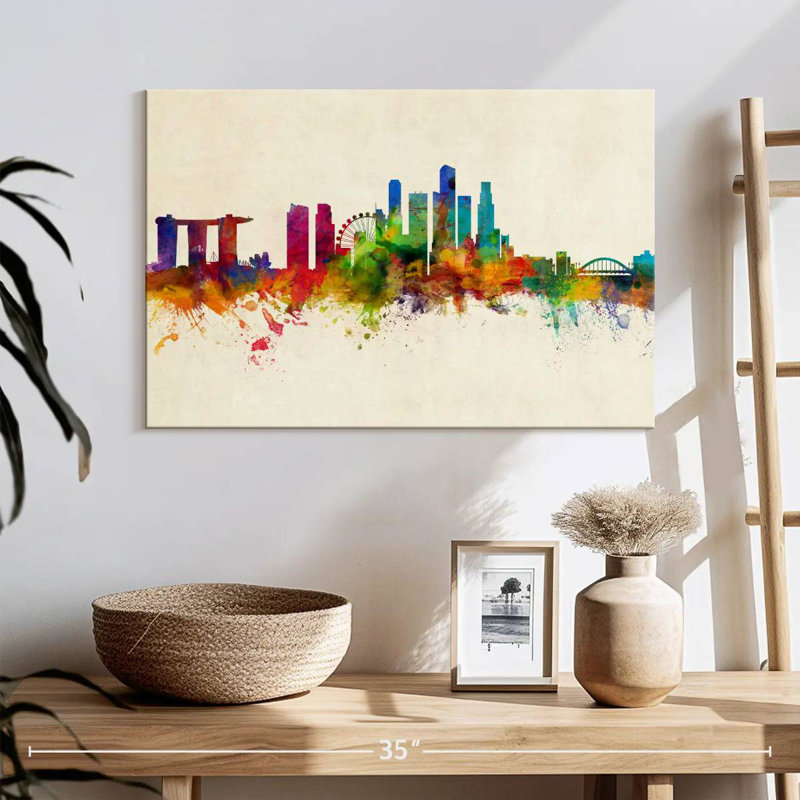 Nicci singapour, horizon I, H 16 po x l 24 po