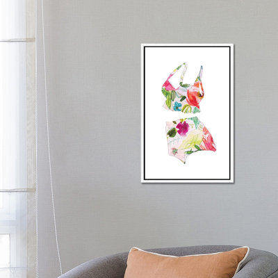 Tropical Swimwear IV by Carol Robinson - Painting on Canvas