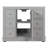 18.00'' Single Bathroom Vanity with Ceramic Top