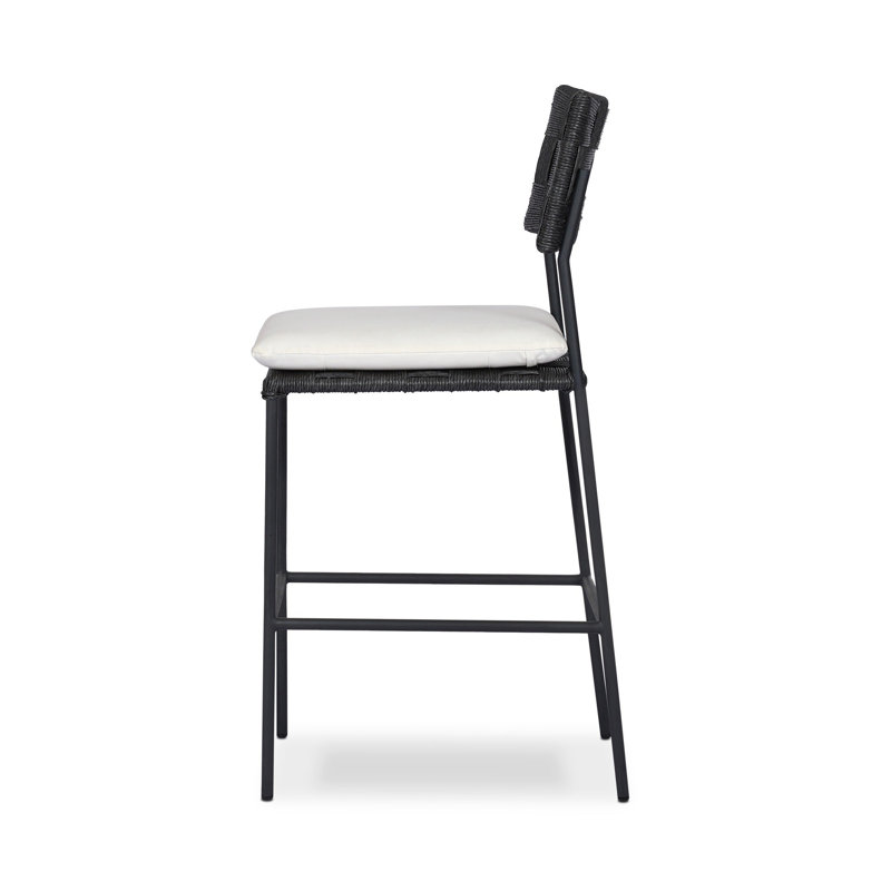 Lima Outdoor Stool-Vintage Coal-Counter, 30"