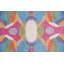Evie Hand Knotted Wool Abstract Area Rug-458613831