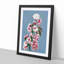 Pink Cherry Blossoms by Ogawa Kazumasa - Picture Frame Painting Print-55583584-55583587