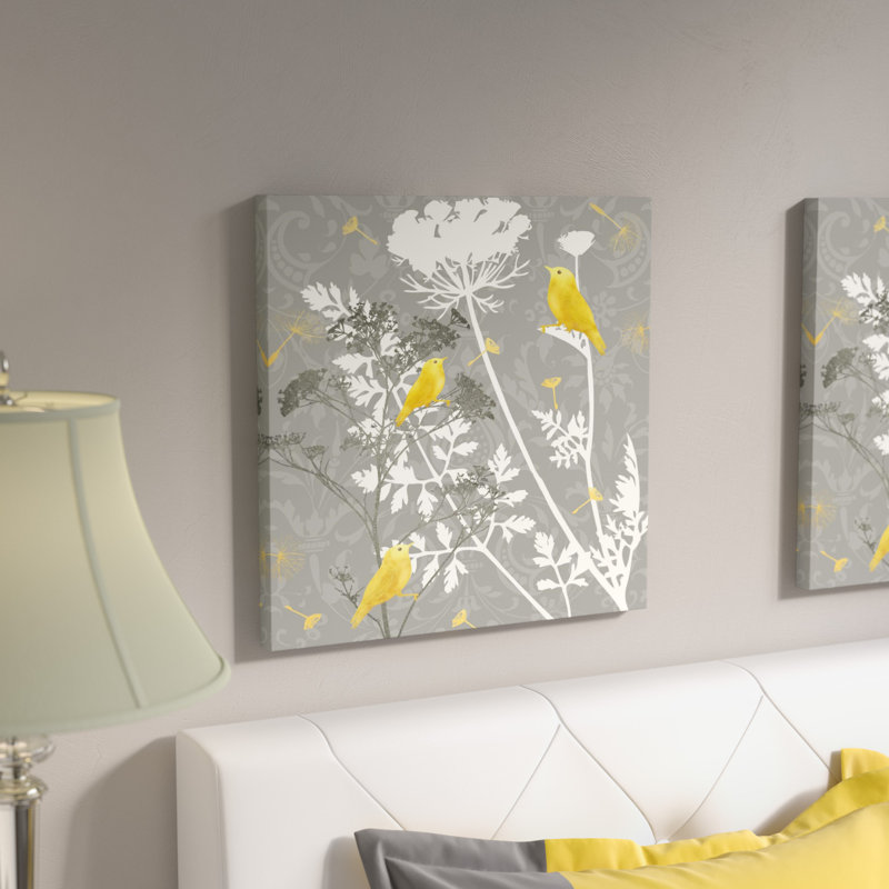 « finch i », impression sur toile tendue