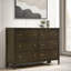 Cette commode et cette commode présentent une conception verticale compacte et des façades de tiroir élégantes pour se fondre dans n'importe quel décor de chambre tout en organisant les essentiels-1067778814