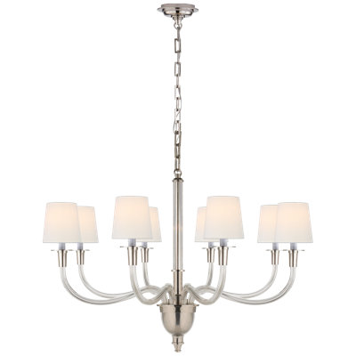 Thomas O'Brien Vivian Large One-Tier Chandelier